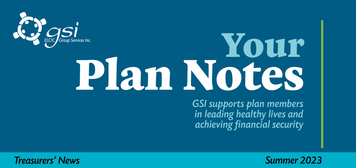 GSI logo with "Your Plan Notes"